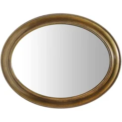 30" Sonore Oval Wall Mirror Antique Gold - Infinity Instruments -Umbra Home Decor Shop GUEST 977ccba0 9a74 429b 8bb6 91d421fc48f3