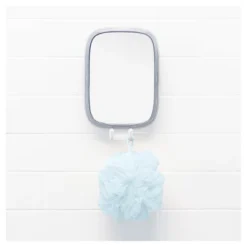 Suction Fogless Mirror White - OXO Softworks -Umbra Home Decor Shop GUEST 980b801d 3ad1 4b6b 807b d0702435b99b