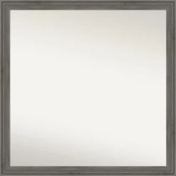 Regis Barnwood Narrow Non-Beveled Wood Bathroom Wall Mirror Wall Mirror -Umbra Home Decor Shop GUEST 980e6ca6 bd4b 4a44 b915 499907d58766