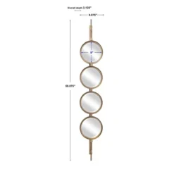 Uttermost Modern – Button Gold Mirror 59.875" X 9.875" Slim Iron & Glass Wall Accent 11 Uttermost Modern – Button Gold Mirror 59.875" X 9.875" Slim Iron & Glass Wall Accent -Umbra Home Decor Shop GUEST 9965d974 4f4d 4803 b33f 8e66ae8f0af4