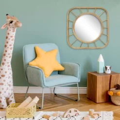 Bamboo Square Kids' Mirror - Pillowfort™ -Umbra Home Decor Shop GUEST 99a249e2 98b5 435c a932 7b528c78c6c6