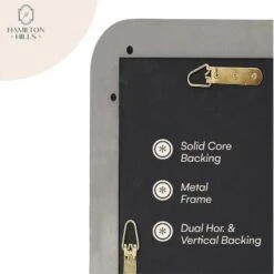 Hamilton Hills 30" X 40" Rectangle Contemporary Metal Gold Framed Mirror -Umbra Home Decor Shop GUEST 99e99a5f 0a54 42b2 a951 6bc30010bdaa