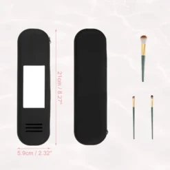 Unique Bargains Travel Silicone Makeup Brush Bag With Mirror -Umbra Home Decor Shop GUEST 9a696790 a08b 4bbe b802 d350fabe1fbb