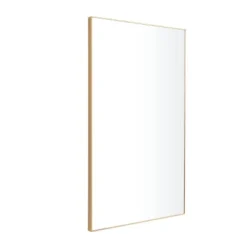 Wood Rectangle Shaped Wall Mirror With Thin Minimalistic Frame - Olivia & May -Umbra Home Decor Shop GUEST 9b31b2ec b8c3 4b13 ac13 50c3e3943335