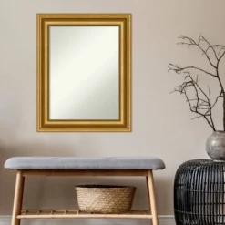 24" X 30" Non-Beveled Parlor Bathroom Wall Mirror Gold - Amanti Art -Umbra Home Decor Shop GUEST 9c22631f 5e8b 4e5c bc67 b9ca0f7f986e