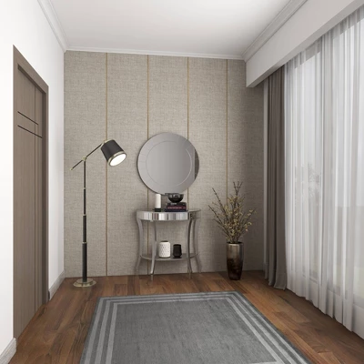 Set Of 2 Glam Fir Console Tables With Mirror White - Olivia & May 17 Set Of 2 Glam Fir Console Tables With Mirror White - Olivia & May - Image 17