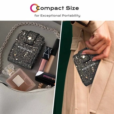 Byootique Portable Lipstick Case Lip Gloss Pouch With Mirror For Purse Mini Bag 2 Byootique Portable Lipstick Case Lip Gloss Pouch With Mirror For Purse Mini Bag - Image 2