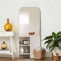 Krissy 64"×21" Designer Style Arch Wall Mirror- Aluminum Frame For Living Room, Bedroom, And Bathroom Décor-The Pop Home -Umbra Home Decor Shop GUEST 9cdc7b8d c1d1 441e ba9a 9aa36bf29579