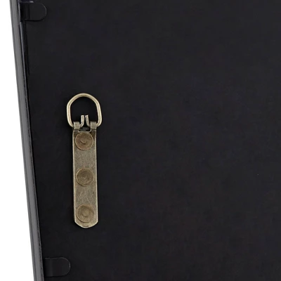 Uttermost Segundo Black Metal 22" X 34" Wall Mirror 3 Uttermost Segundo Black Metal 22" X 34" Wall Mirror - Image 3