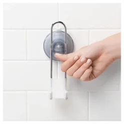 Suction Fogless Mirror White - OXO Softworks -Umbra Home Decor Shop GUEST 9de4bc69 4288 4eaa 8596 d6b64aa886f4