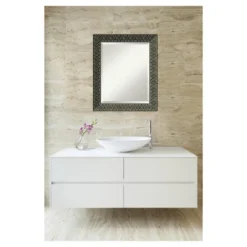 Intaglio Embossed Black Framed Wall Mirror - Amanti Art -Umbra Home Decor Shop GUEST 9e0b1b51 1d15 4d15 8ddf 86c8e5d3e2a7