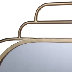 Gemma Mid-Century Modern Metal Wall Mirror Gold - StyleCraft -Umbra Home Decor Shop GUEST a0983880 aed6 40d8 8f4f 7e81e3508741