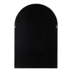 20" X 30" Hutton Wood Framed Arch Decorative Wall Mirror Rustic Brown - Kate & Laurel All Things Decor -Umbra Home Decor Shop GUEST a1b9f914 9c7a 490f 8bc8 b5264e890a6c