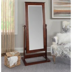 Chiara Cheval Mirror/Jewelry Wardrobe Walnut - Powell Company 17 Chiara Cheval Mirror/Jewelry Wardrobe Walnut - Powell Company -Umbra Home Decor Shop GUEST a215a97f d5b6 49c3 abcc 5ab36252ba31