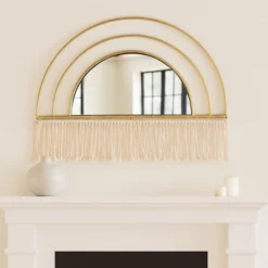 Stylish Decorative Large Wall Mirror With Bohemian-Inspired Arched Frame - Enhances Living Room, Bathroom Mirror, Or Bedroom Décor 17 Stylish Decorative Large Wall Mirror With Bohemian-Inspired Arched Frame - Enhances Living Room, Bathroom Mirror, Or Bedroom Décor -Umbra Home Decor Shop GUEST a34a183a 0b69 40a8 baa9 68ef76cbbd1d