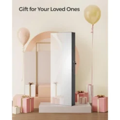 SONGMICS Jewelry Cabinet Storage Wall-Mounted Jewelry Organizer Armoire Full-Length Mirror -Umbra Home Decor Shop GUEST a34fd2c6 f6d2 4873 a943 9cae6777dce7