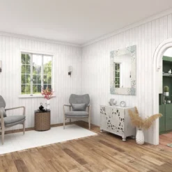 Mother Of Pearl Handmade Mosaic Wall Mirror With Blue Corners Cream - Olivia & May -Umbra Home Decor Shop GUEST a3f5e110 133a 4d9f 9129 953d4396530a