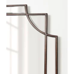 16" X 42" Minuette Decorative Framed Wall Mirror Bronze - Kate & Laurel All Things Decor -Umbra Home Decor Shop GUEST a4096506 39c9 4e03 b1cd d9e2f3d45790
