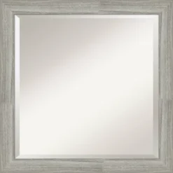 Dove Graywash Narrow Framed Bathroom Vanity Wall Mirror - Amanti Art -Umbra Home Decor Shop GUEST a495163a 6139 4638 b309 2efb7645f021