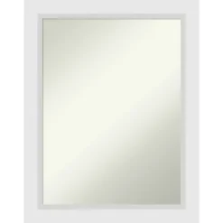Amanti Art Blanco White Non-Beveled Wood Bathroom Wall Mirror -Umbra Home Decor Shop GUEST a56662fa e822 46ca 83e1 1db12f8458d1