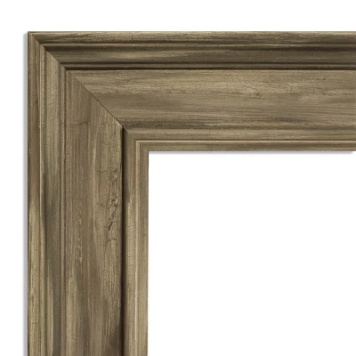 Amanti Art Alexandria Petite Bevel Wood Bathroom Wall Mirror 1 Amanti Art Alexandria Petite Bevel Wood Bathroom Wall Mirror