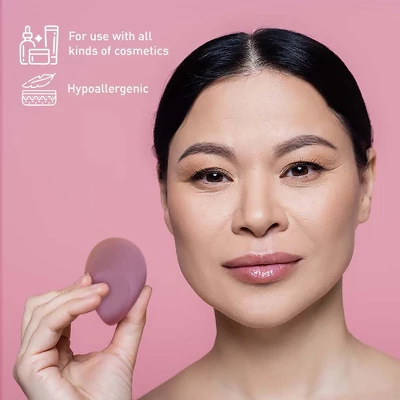 Pursonic Beauty Essentials Set – Studio Makeup Brush Set, Multi-Shape Sponges, And Dual-Sided Vanity Mirror With Bamboo Base 2 Pursonic Beauty Essentials Set – Studio Makeup Brush Set, Multi-Shape Sponges, And Dual-Sided Vanity Mirror With Bamboo Base - Image 2