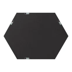 22" X 31" Laverty Hexagon Wall Mirror Gold - Kate & Laurel All Things Decor -Umbra Home Decor Shop GUEST a737805d b00c 4503 9f77 e32fa2e9be25