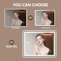 55x30 Inch Frameless LED Bathroom Mirror,Smart Mirror -Umbra Home Decor Shop GUEST a757427e 87f8 4f03 b57e 6bd49aea2b22