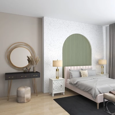 Metal Wall Mirror With Overlapping Ring Frame Gold - Olivia & May 12 Metal Wall Mirror With Overlapping Ring Frame Gold - Olivia & May - Image 12