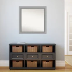 31" X 31" Non-Beveled Peak Polished Nickel Narrow Wall Mirror - Amanti Art 11 31" X 31" Non-Beveled Peak Polished Nickel Narrow Wall Mirror - Amanti Art -Umbra Home Decor Shop GUEST aa5d162e 979e 4bd9 bb5c 7b8681f502f2