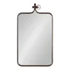 20" X 35" Yitro Rectangle Wall Mirror Bronze - Kate & Laurel All Things Decor