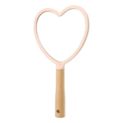 Unique Bargains Heart Wood Handle Vanity Portable Handheld Cosmetic Makeup Mirror 1Pc 15 Unique Bargains Heart Wood Handle Vanity Portable Handheld Cosmetic Makeup Mirror 1Pc -Umbra Home Decor Shop GUEST ab963909 4fbe 4788 81ec ffc4fb42531e