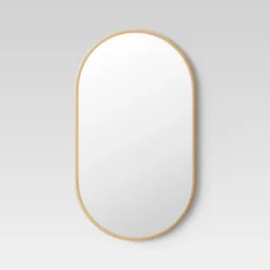 16" X 28" Metal Oval Pill Mirror - Project 62™ -Umbra Home Decor Shop GUEST ac1a0369 9fed 4f6b 991e 2e92167e9794