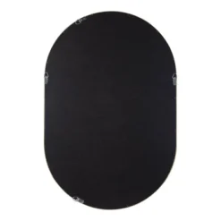 24" X 36" Hutton Wood Framed Capsule Decorative Wall Mirror Natural - Kate & Laurel All Things Decor -Umbra Home Decor Shop GUEST ac94d646 0844 4691 a6be 2240d3ba0578