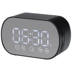 REGALWOVEN Digital Mirror FM Radio Speaker Small Dual Alarm Clock 3.3 X 2 X 1.6 Inches -Umbra Home Decor Shop GUEST acfadbdd 66bc 4bb9 b989 f75e5fd703e1