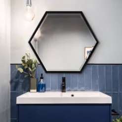 Calder Hexagon Wall Mirror - Kate & Laurel All Things Decor -Umbra Home Decor Shop GUEST ad18c9a4 bd73 491c 9cc8 04ed42884966