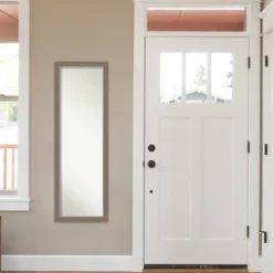 17" X 51" Eva Framed On The Door Mirror - Amanti Art -Umbra Home Decor Shop GUEST ad43006f 6905 464c a554 9761a01b0159