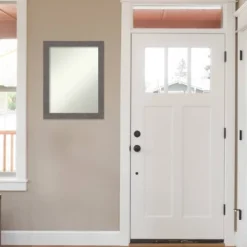 22" X 28" Non-Beveled Rustic Plank Gray Narrow Wall Mirror - Amanti Art -Umbra Home Decor Shop GUEST ad5b3c60 5f9f 43d2 b1c1 d850ac04501d