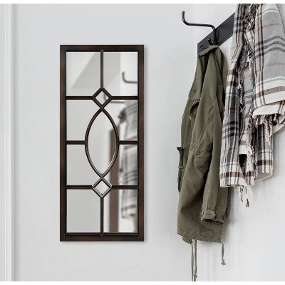 13" X 30" Cassatt Rectangle Wall Mirror Bronze - Kate & Laurel All Things Decor 5 13" X 30" Cassatt Rectangle Wall Mirror Bronze - Kate & Laurel All Things Decor - Image 5