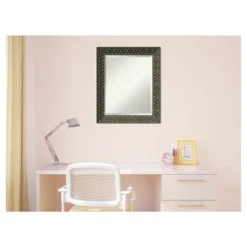 Intaglio Embossed Black Framed Wall Mirror - Amanti Art -Umbra Home Decor Shop GUEST ae15c91c c50f 45a2 8250 bd1b7ca09109