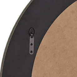 Uttermost Empire Matte Metallic Silver 34" Round Wall Mirror -Umbra Home Decor Shop GUEST ae3dddd8 3135 440f 86a7 ccd28ee938d3