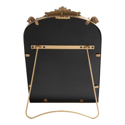 12" X 18" Arendahl Tabletop Arch Decorative Wall Mirror Gold - Kate & Laurel All Things Decor 3 12" X 18" Arendahl Tabletop Arch Decorative Wall Mirror Gold - Kate & Laurel All Things Decor - Image 3