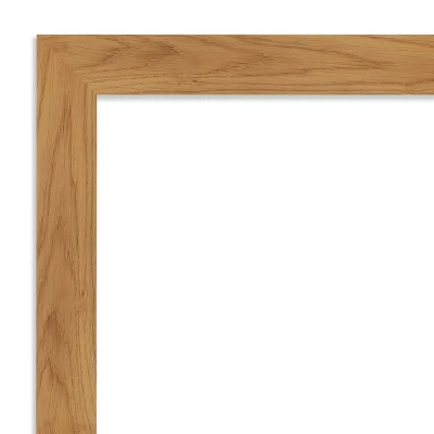 42" X 31" Non-Beveled Carlisle Blonde Wood Wall Mirror - Amanti Art 2 42" X 31" Non-Beveled Carlisle Blonde Wood Wall Mirror - Amanti Art - Image 2