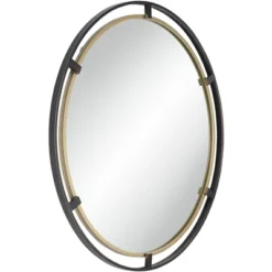 Uttermost Crest Round Vanity Decorative Wall Mirror Rustic Distressed Bronze Antiqued Gold Metal Frame 34" Wide For Bathroom Bedroom Living Room House 11 Uttermost Crest Round Vanity Decorative Wall Mirror Rustic Distressed Bronze Antiqued Gold Metal Frame 34" Wide For Bathroom Bedroom Living Room House -Umbra Home Decor Shop GUEST b1508339 31b0 4fa0 b37b 29102c7d38e2