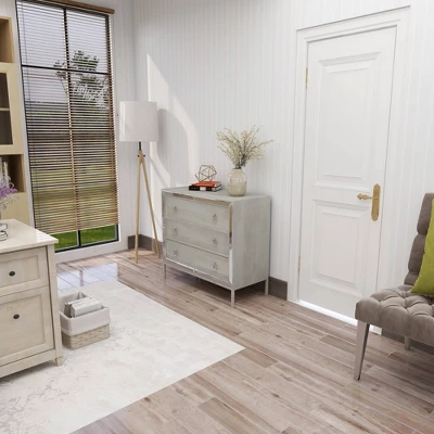 Glam Painted Wood And Mirror Chest White - Olivia & May 19 Glam Painted Wood And Mirror Chest White - Olivia & May - Image 19