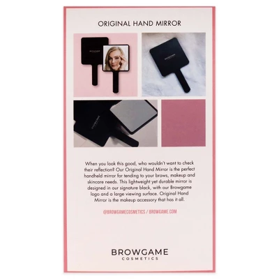 Browgame Original Hand Mirror - Mirror Handheld - 1 Pc 4 Browgame Original Hand Mirror - Mirror Handheld - 1 Pc - Image 4