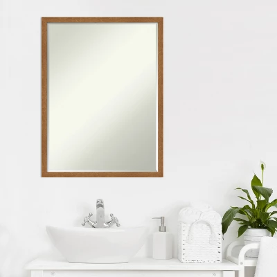 Amanti Art Carlisle Narrow Petite Bevel Wood Bathroom Wall Mirror 6 Amanti Art Carlisle Narrow Petite Bevel Wood Bathroom Wall Mirror - Image 6