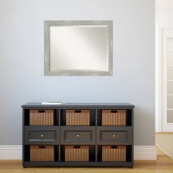 32" X 26" Dove Narrow Framed Wall Mirror Graywash - Amanti Art -Umbra Home Decor Shop GUEST b3e1468c 2a83 43cd aa27 60fea4c879c0