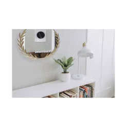 21" Emperor Grecian Round Wall Mirror Gold - Infinity Instruments -Umbra Home Decor Shop GUEST b6ce843e 4c0f 46c5 b877 96d32650bae6