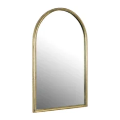 Arched Metal Wall Mirror Gold - Storied Home 7 Arched Metal Wall Mirror Gold - Storied Home -Umbra Home Decor Shop GUEST b70d6e99 5af3 4a4c 8d9c aa2efb43e94a